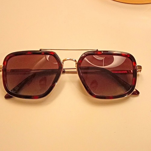 Men square tortoiseshell - square,