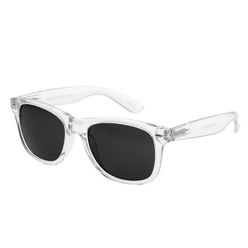 Adults clear sunglasses - sunglasses, black