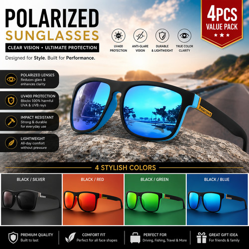Polarized sunglasses men women - sunglasses,