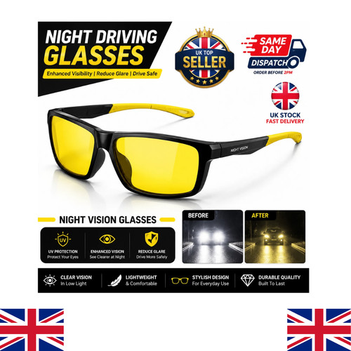 Night driving glasses anti - driving, hd