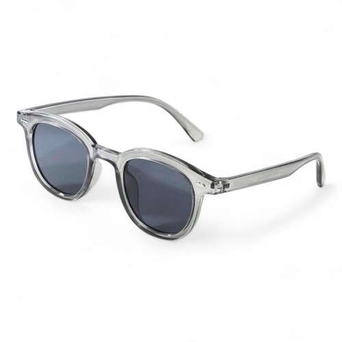 Retro round sunglasses clear - retro,
