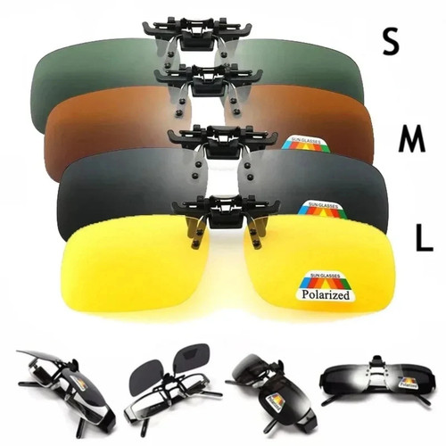 Clip flip sunglasses - clip, flip-up