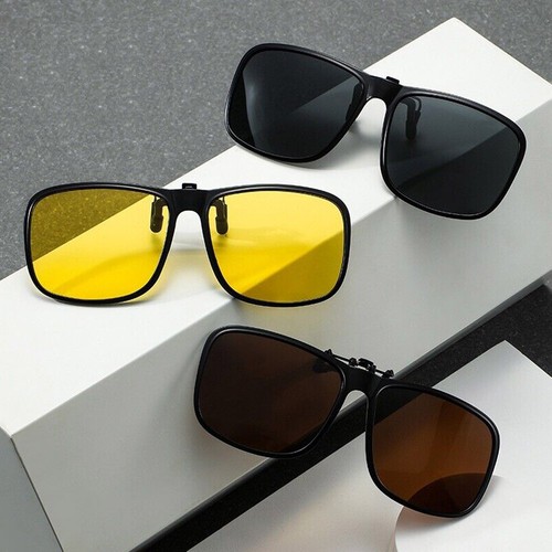 Polarised photochromic clip - clip, on