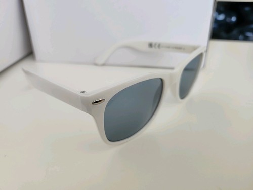 White framed sunglasses with - framed,