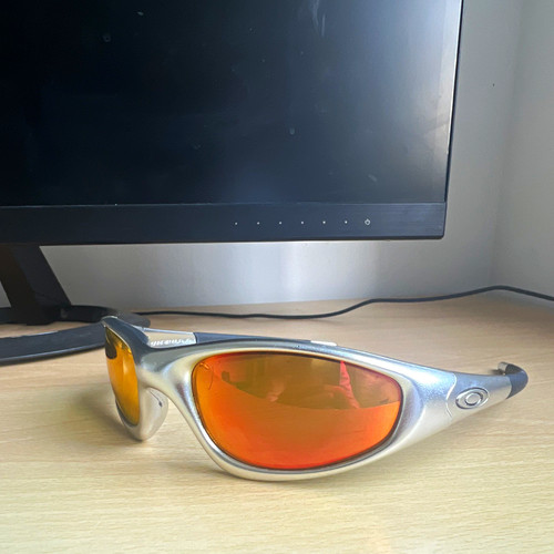 Genuine oakley silver - silver, wrap